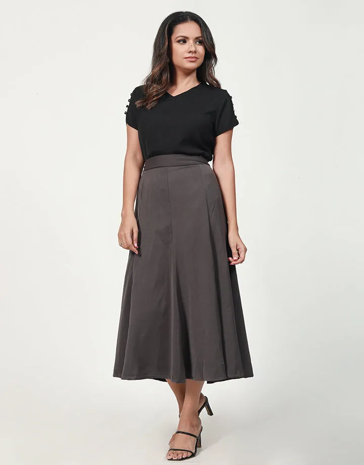 8 Piece Flared A-Line Skirt