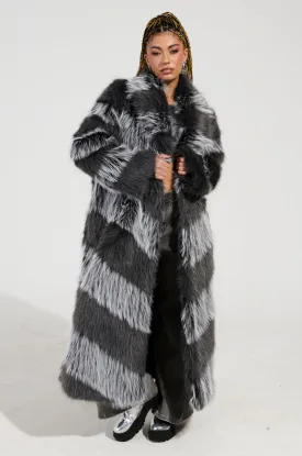 ANNI MAXI FAUX FUR JACKET