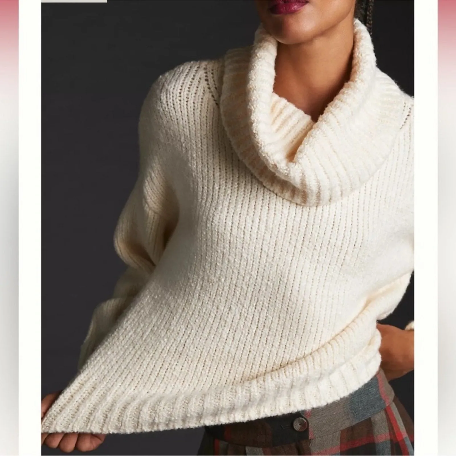 Anthropology Pilcro Turtleneck Sweater