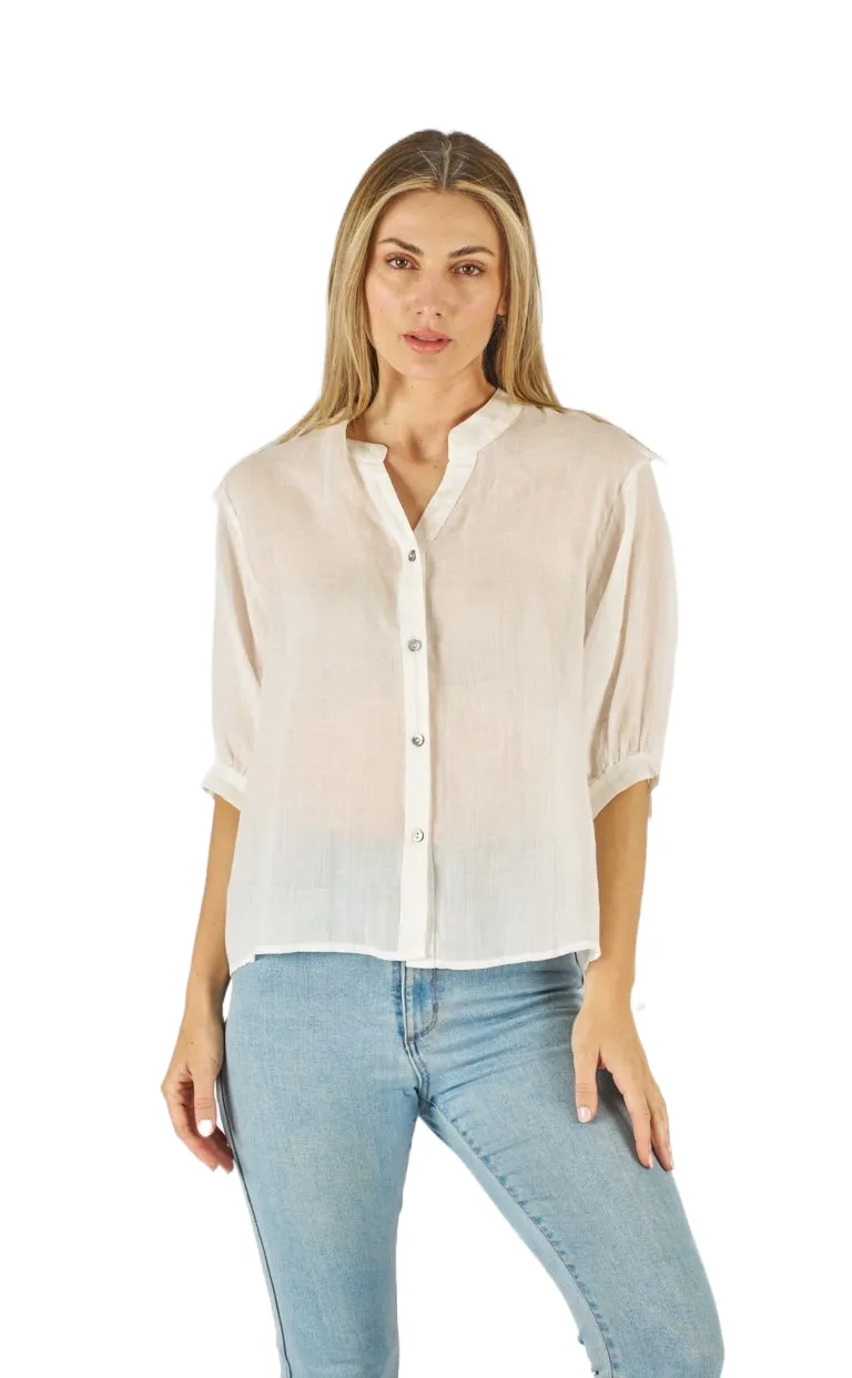 Aurora  Top White
