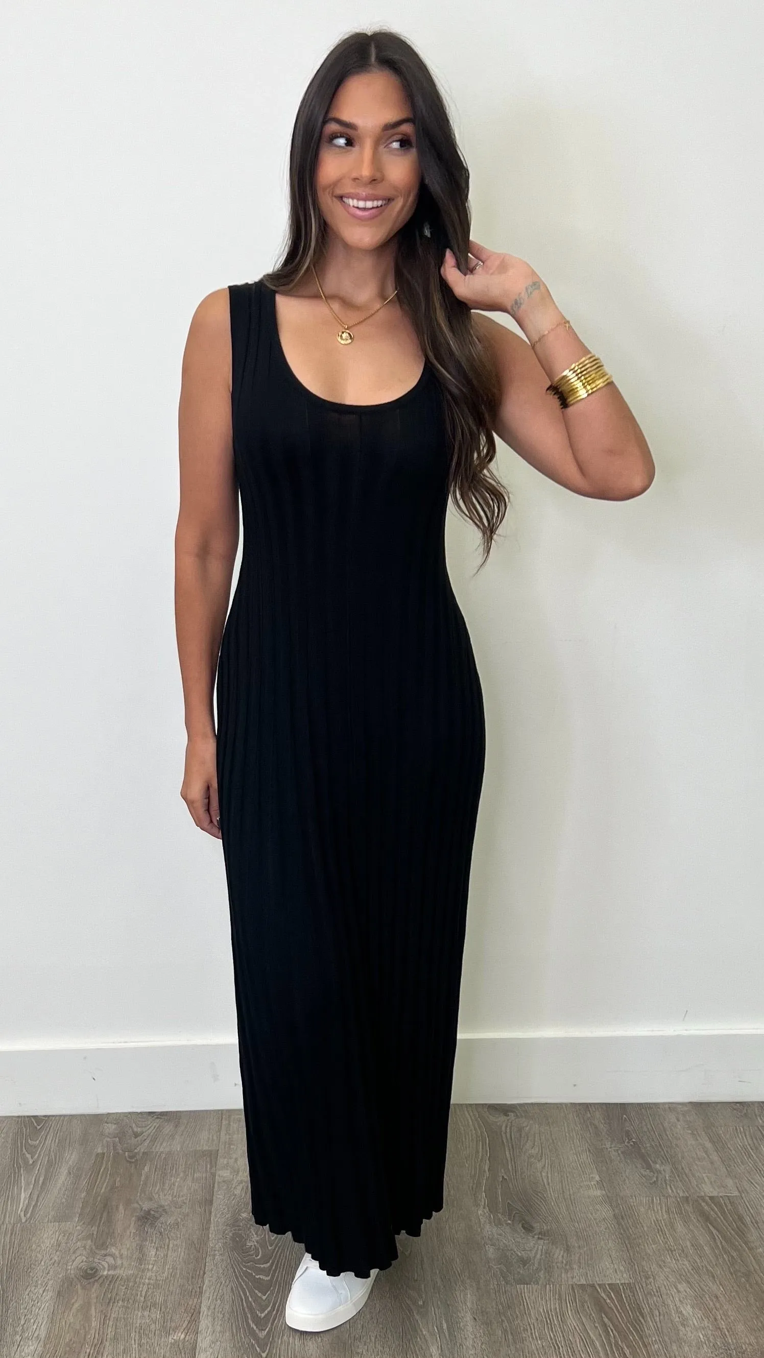 Bandolino Knitted Dress Black