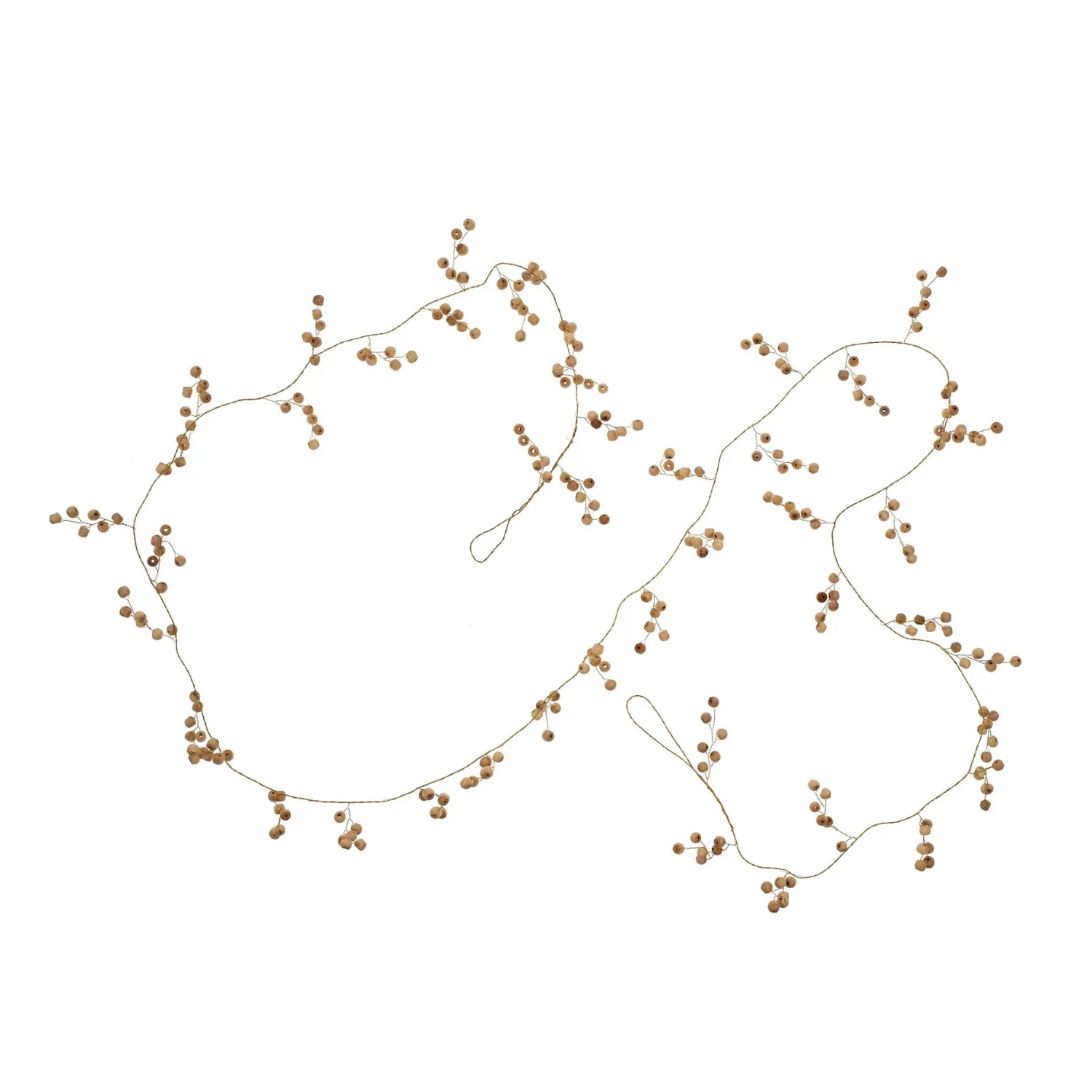 Beaded Natural Garland