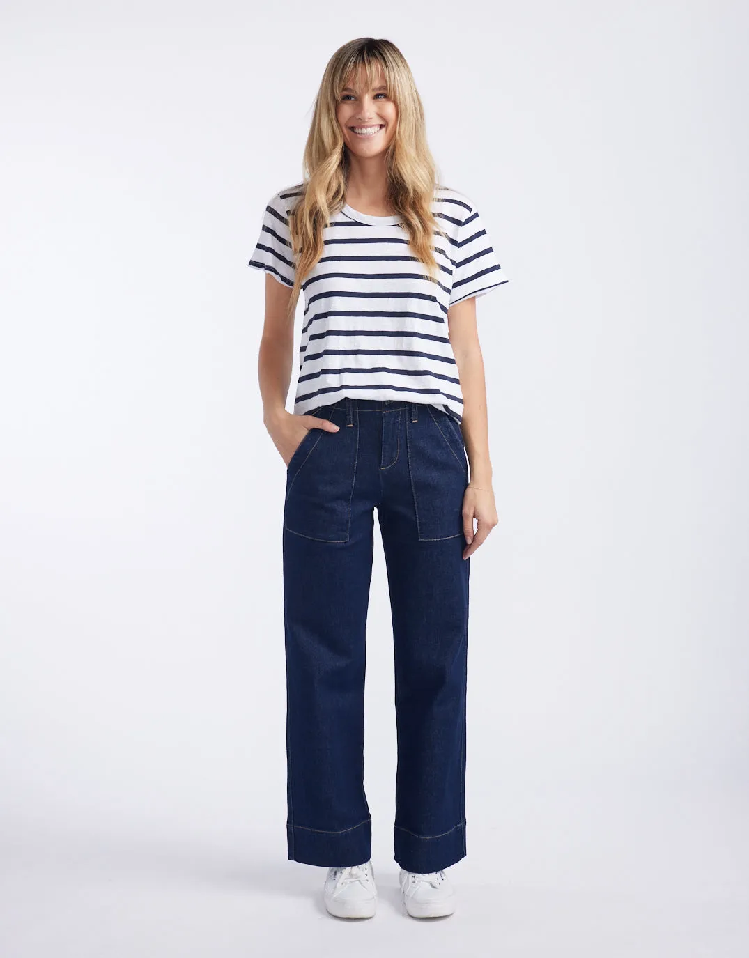Celeste Wide Leg Jeans - Indigo