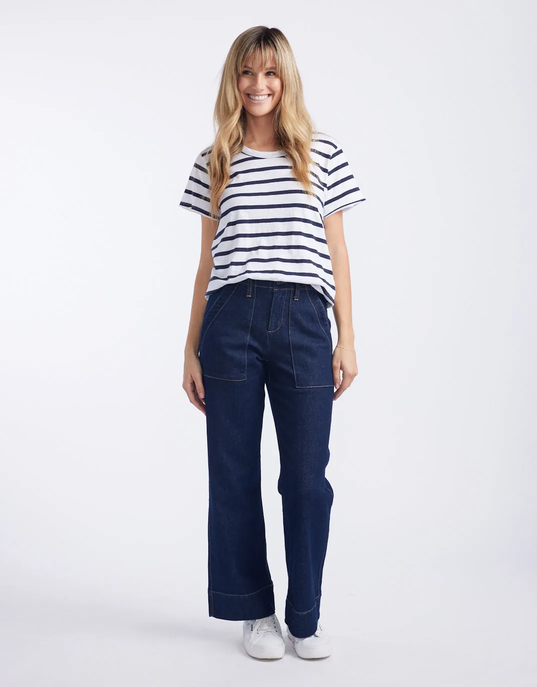 Celeste Wide Leg Jeans - Indigo