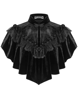 Dark In Love Sinnea Velvet Cape