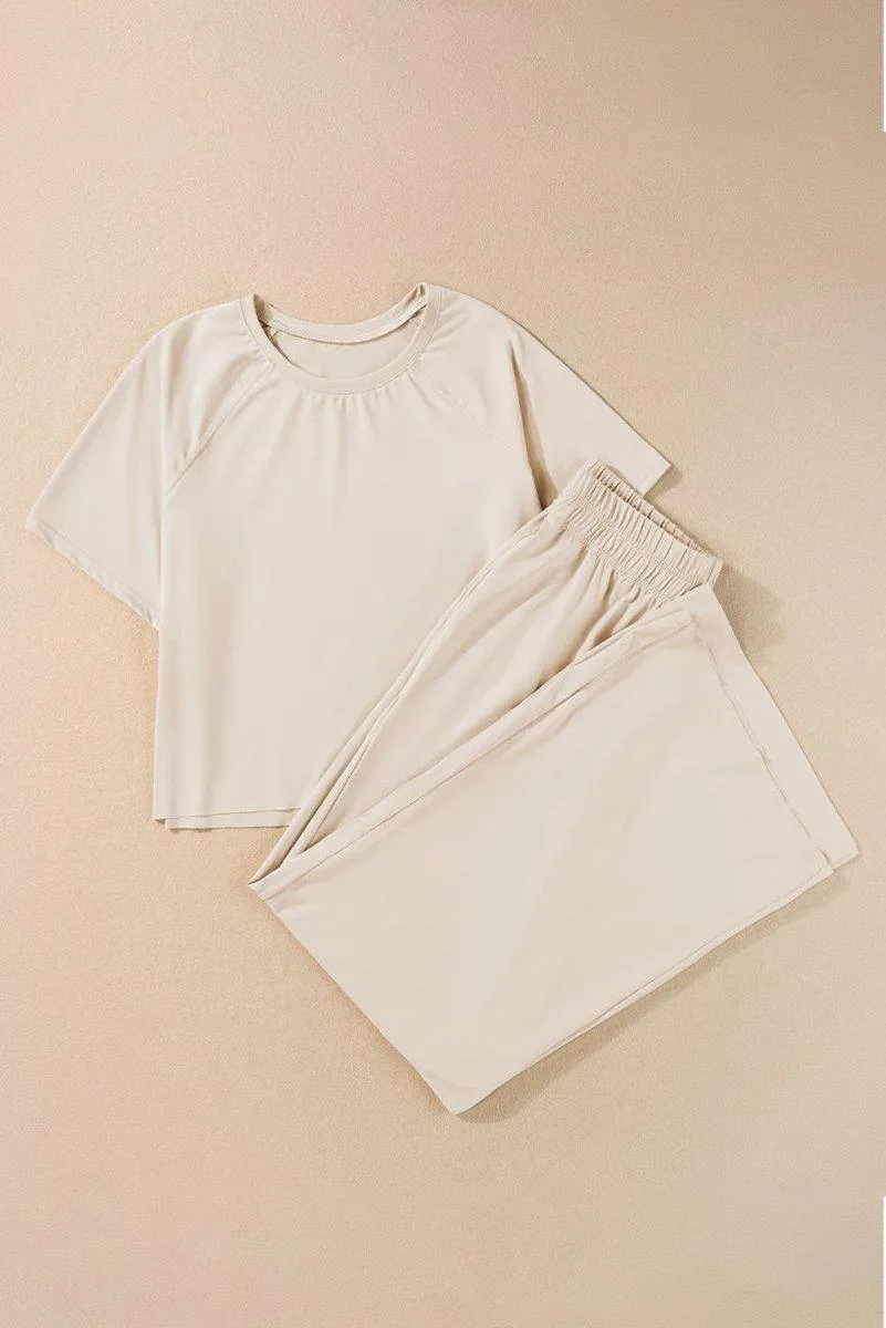 Faye Wide Leg Pants 2 Piece Set