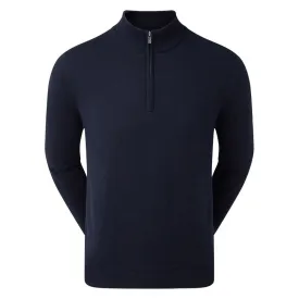 Footjoy Essentials Woolblend 1/2 Zip Mens Golf Midlayer Top 2024 - 90210