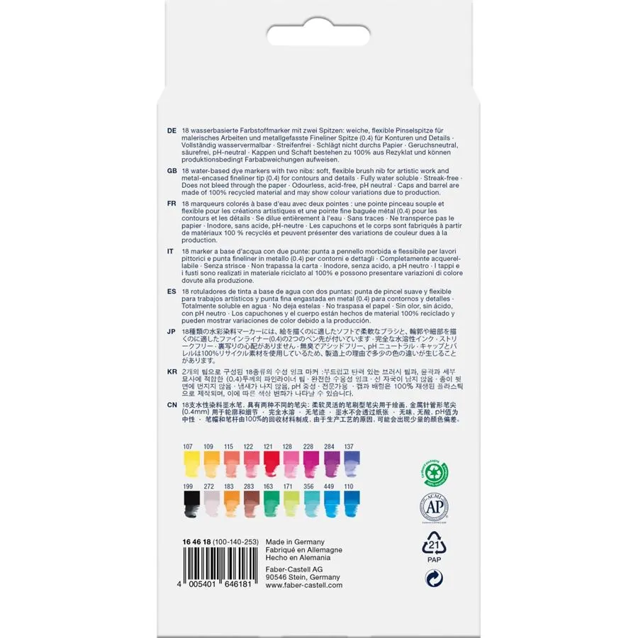 Goldfaber Aqua Dual Marker Sets