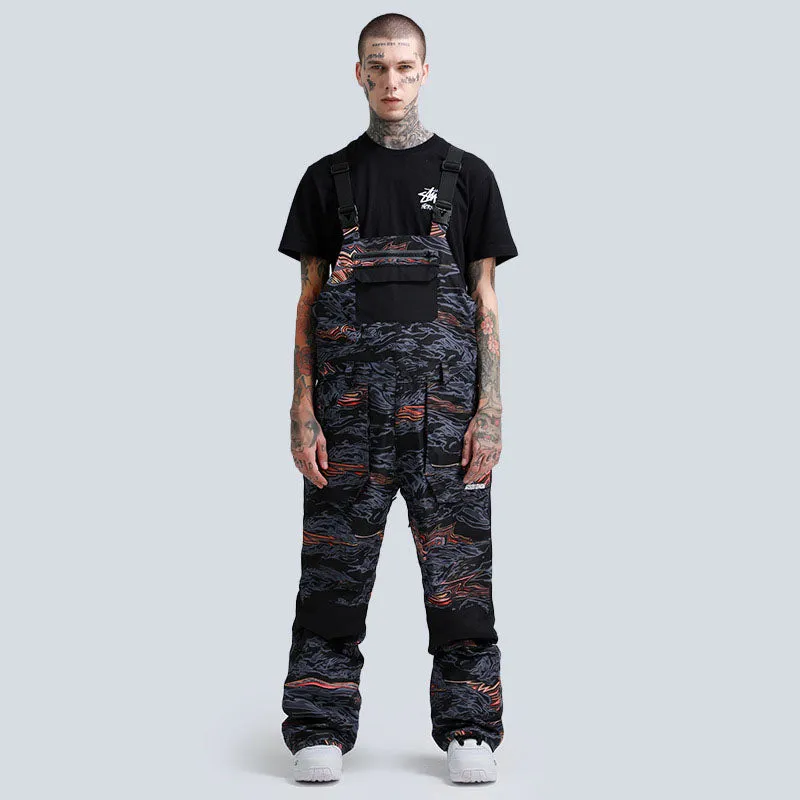 HARDLAND Men's Waterproof Snow Ski Overalls Pants