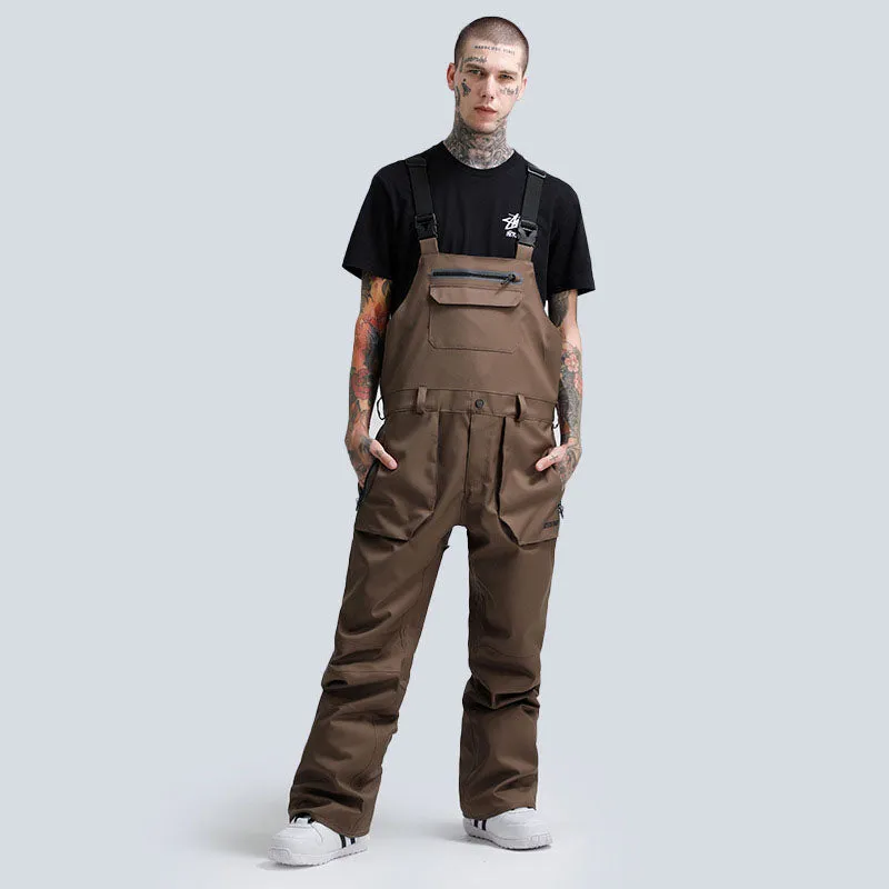 HARDLAND Men's Waterproof Snow Ski Overalls Pants