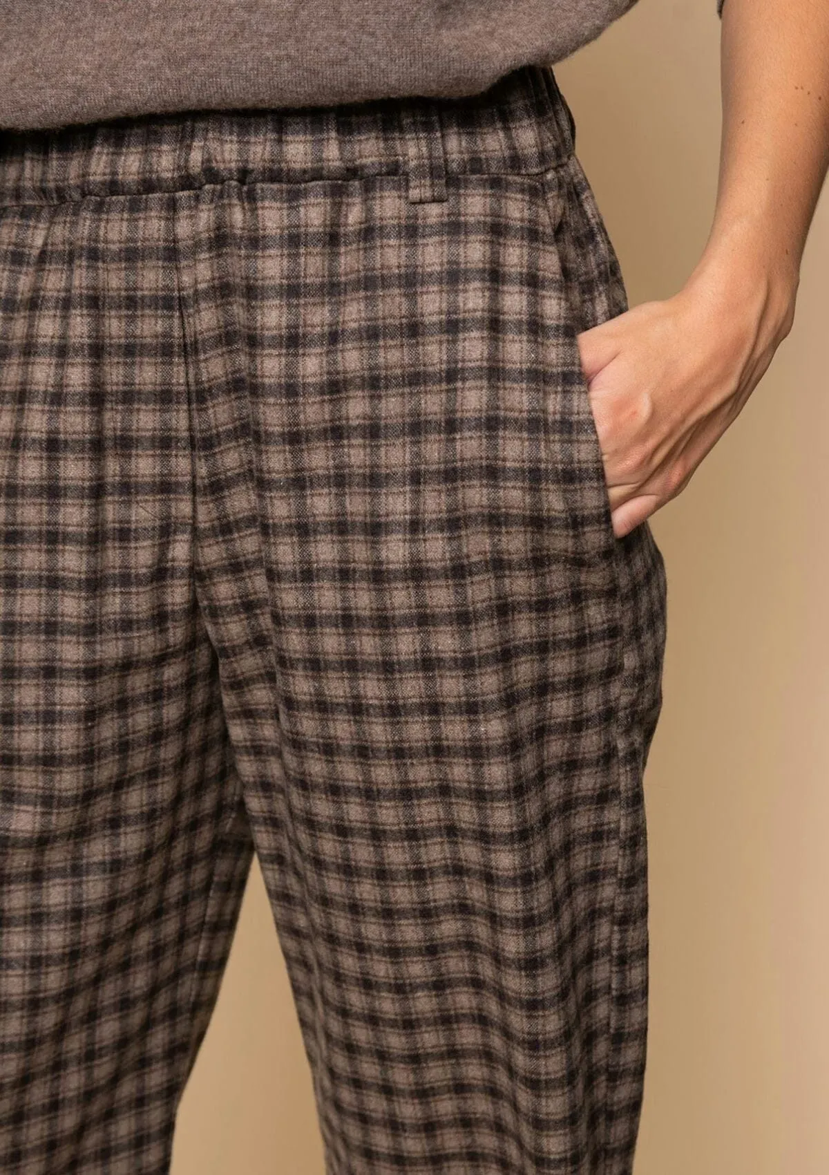 Harpe Fantasie Check Trousers | HOD Paris