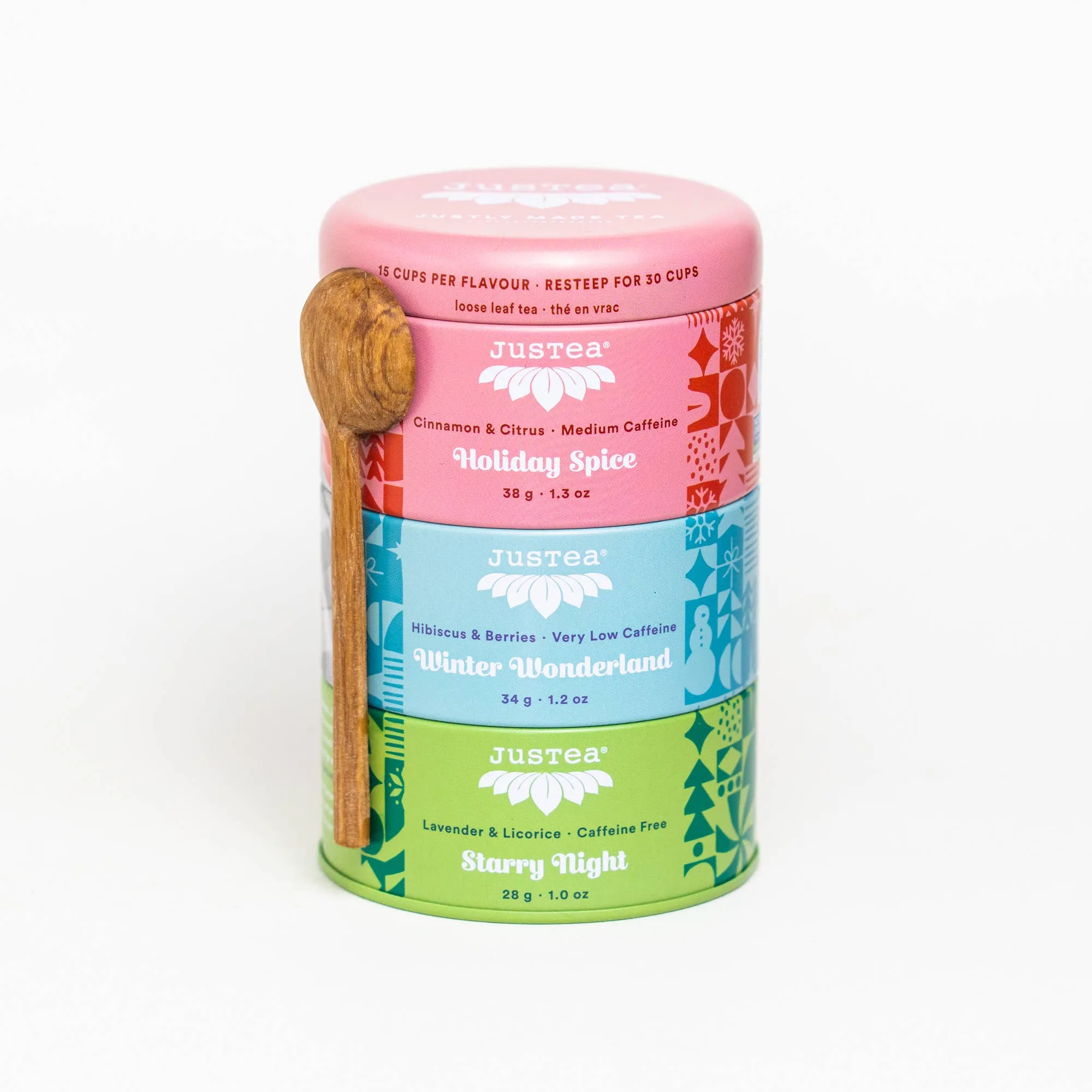 Holiday Gift Box - Tea Tin, Zebra Ornament, Spoon, Infuser