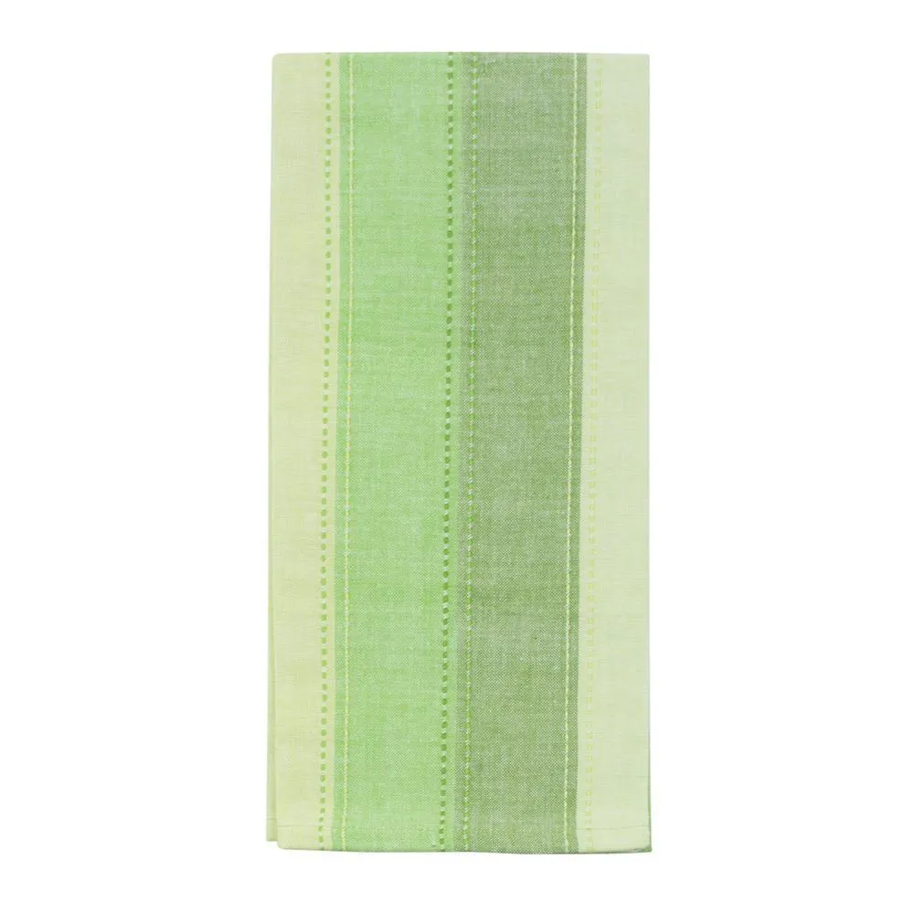 Holiday Ombre Stripe Dishtowel