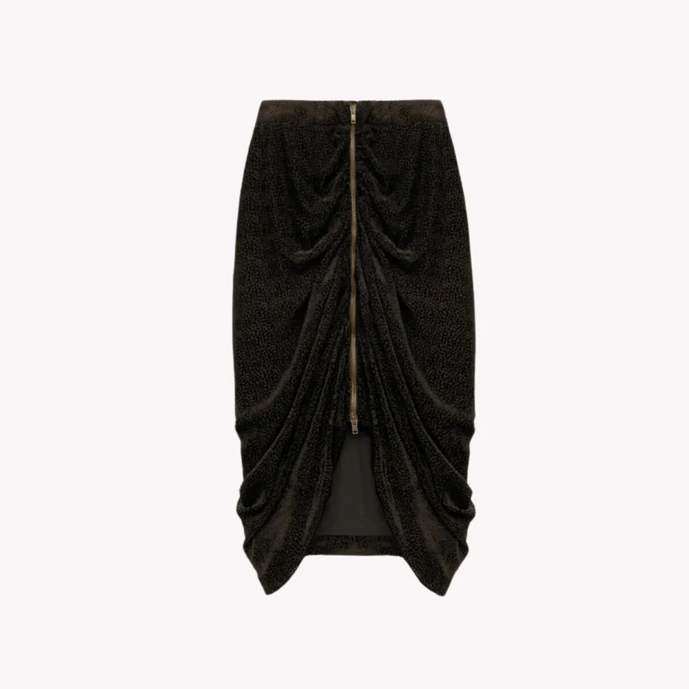 Isabel Marant Caelia Skirt - Black Devoré