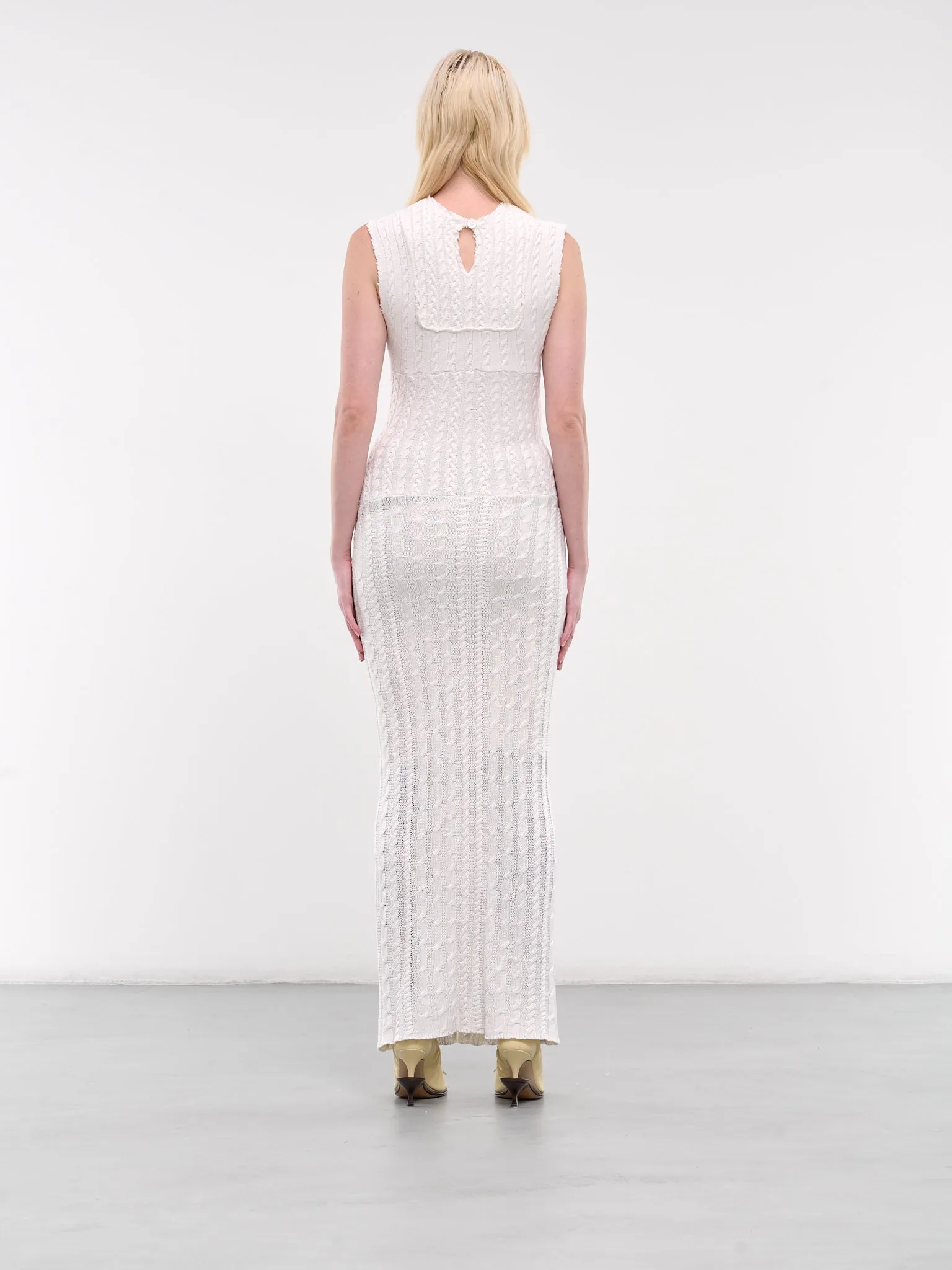 Kenny Knit Maxi Dress (KENNY-WHITE)