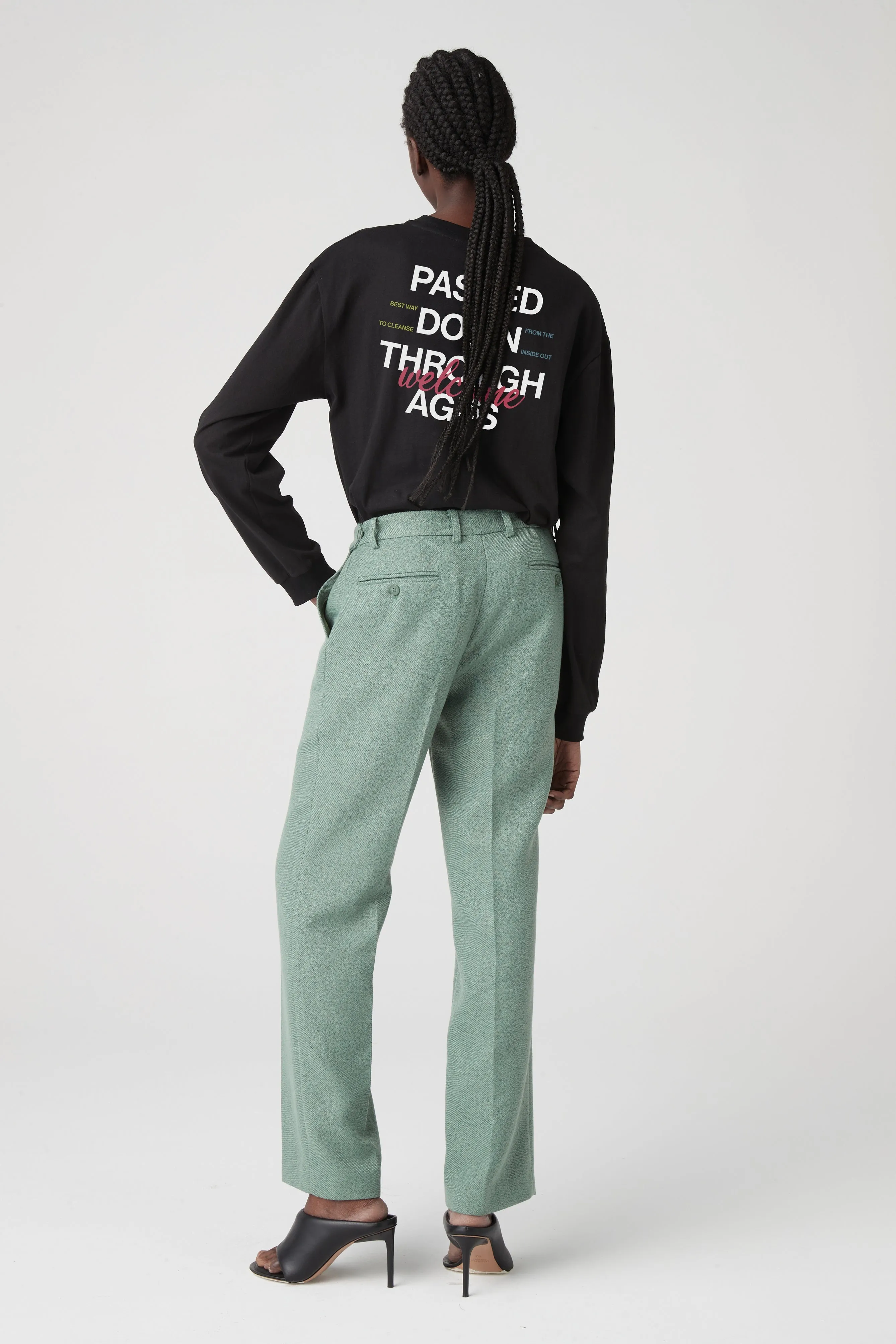 LARA WORTHINGTON x ATOIR Womens 002 Trouser Spearmint