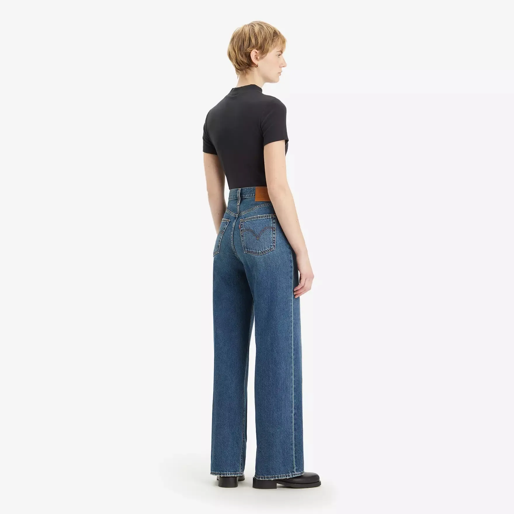 LEVI'S RIBCAGE WIDE LEG H223 - POLAR PERIMITER