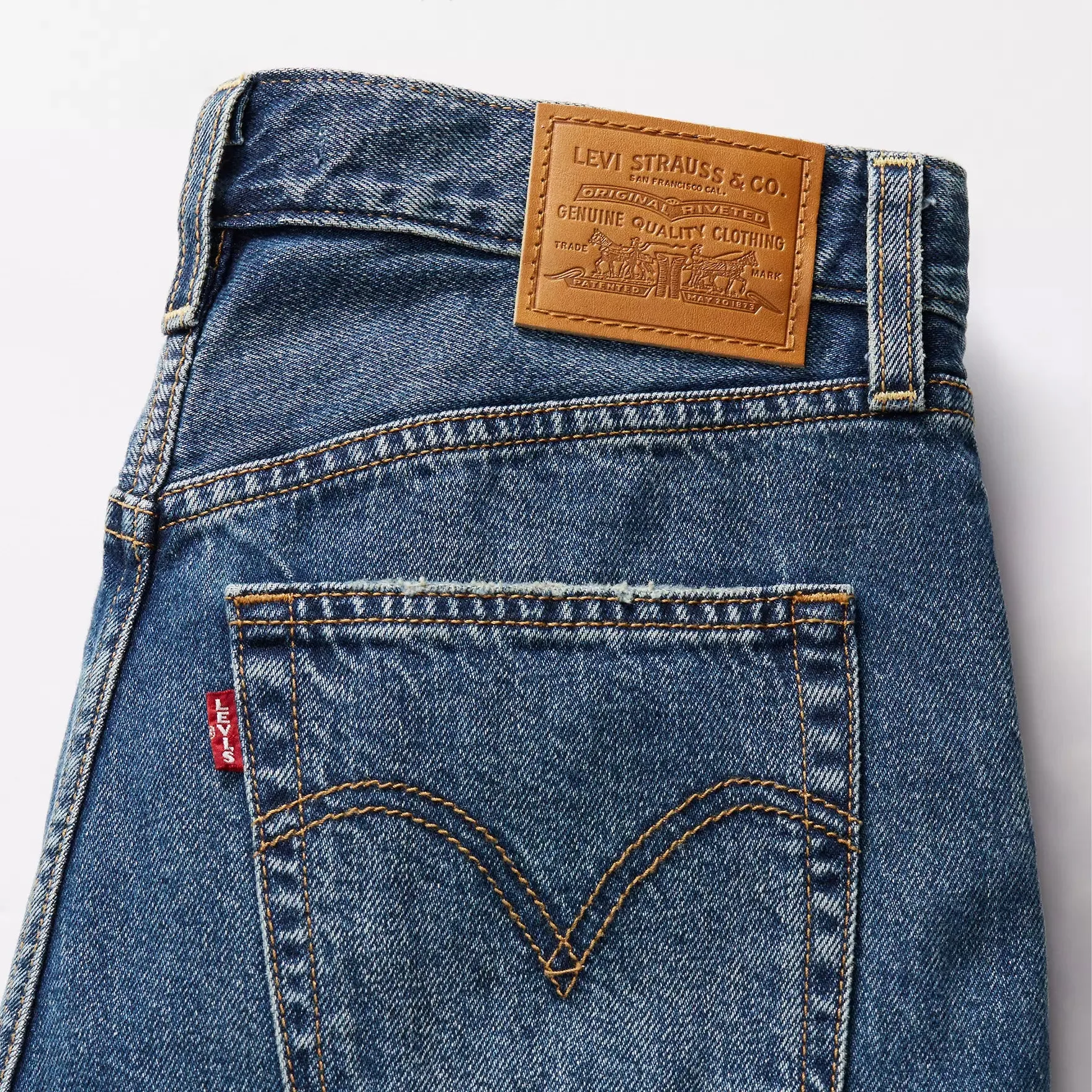 LEVI'S RIBCAGE WIDE LEG H223 - POLAR PERIMITER