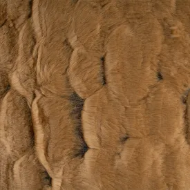 Luxury Faux Fur - Bubble - Brown