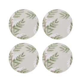 Madras Link Snowberry Round Coaster 10cm (Set of 4)