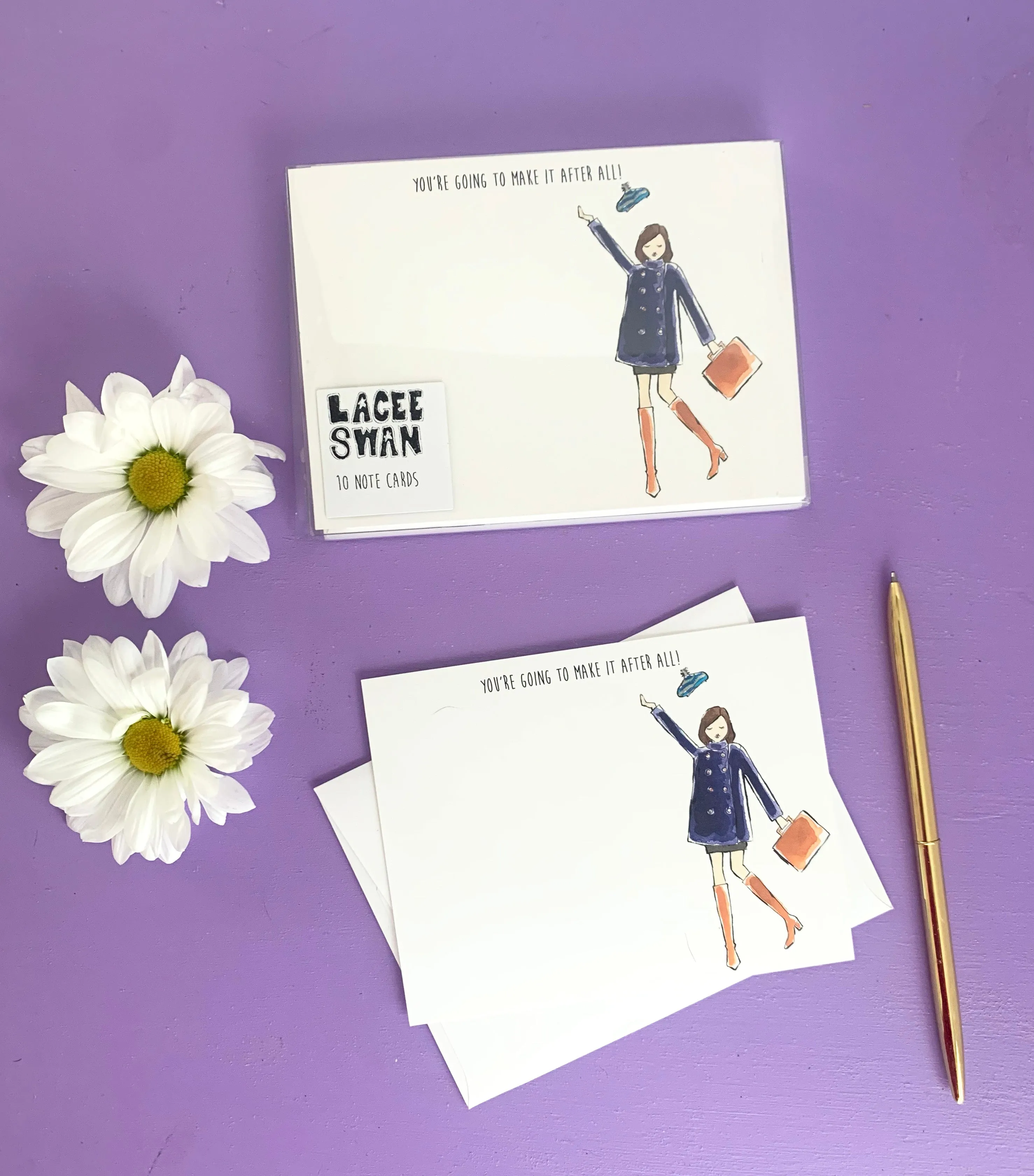 Mary Tyler Moore Note Card Set (Ready to Ship)