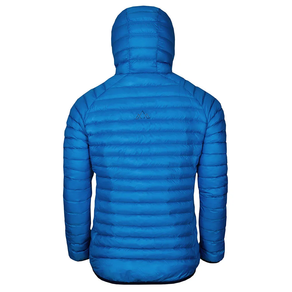 Mens Aktiv Down Hooded Jacket (Cobalt/Navy)