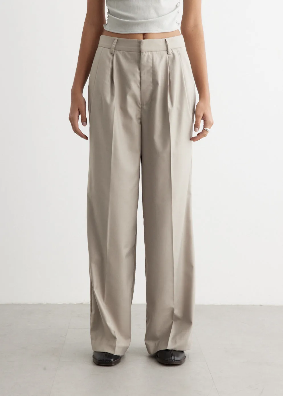 Momento Wide Leg Tailored Pants