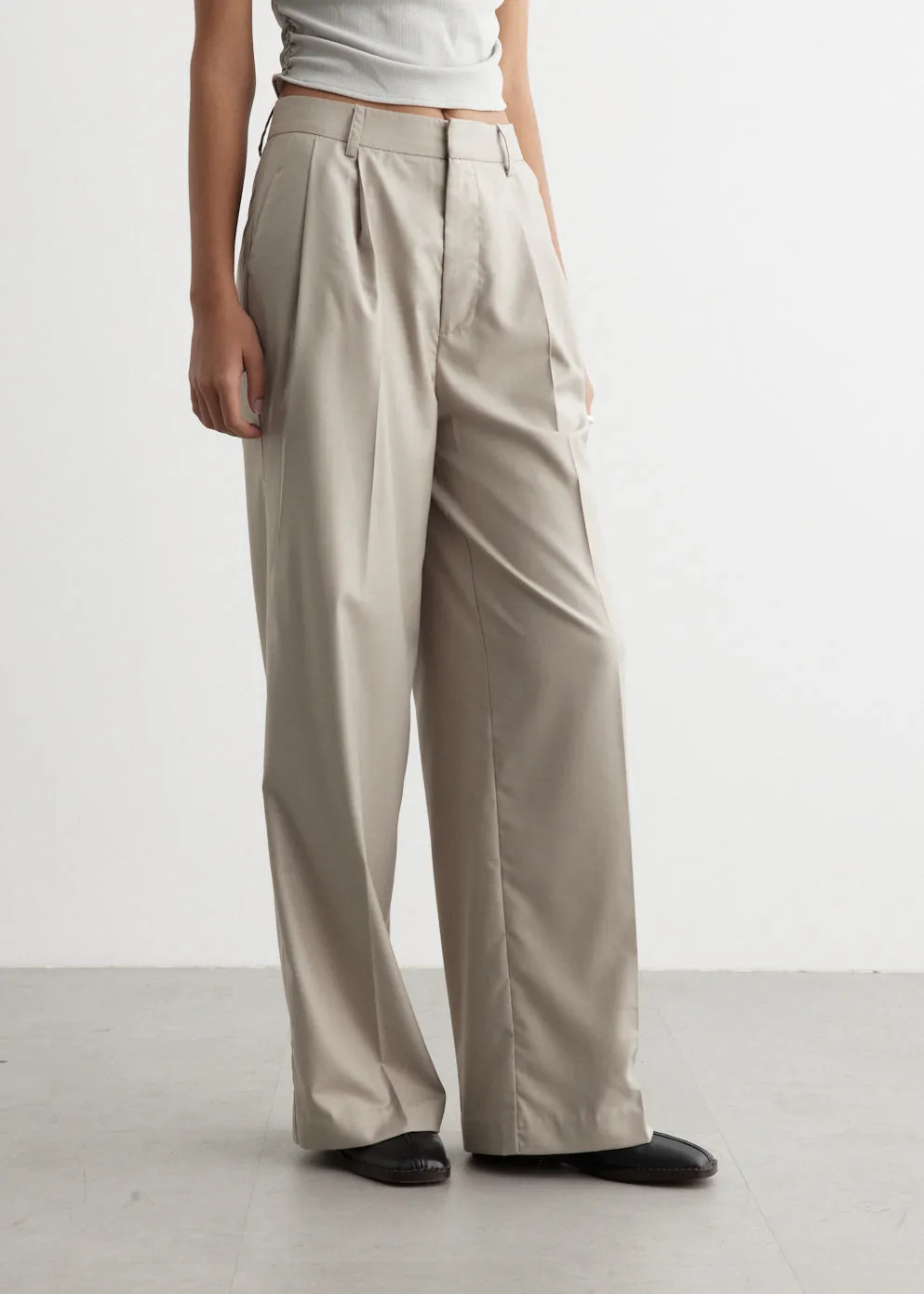 Momento Wide Leg Tailored Pants