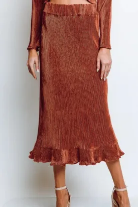 Monte Antibes Skirt Cinnamon