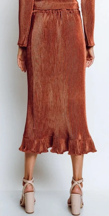 Monte Antibes Skirt Cinnamon