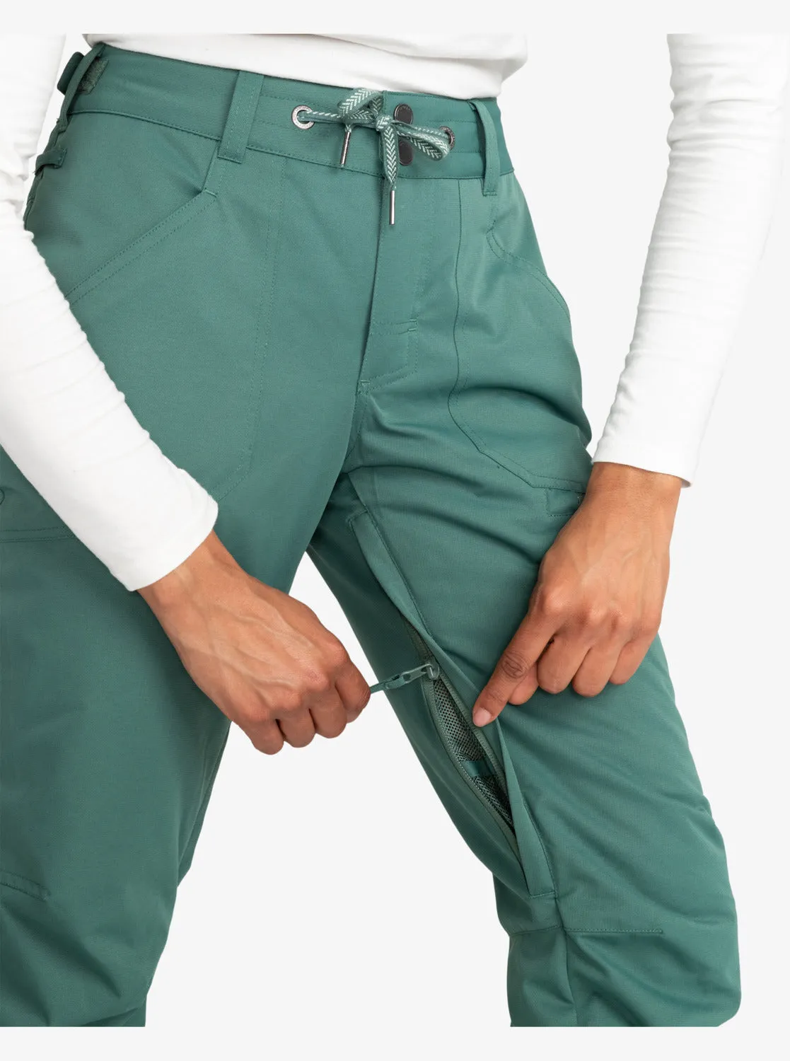 Nadia Technical Snow Pants - Dark Forest