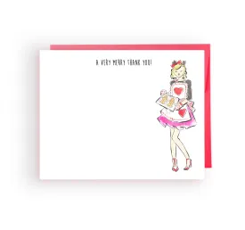 Pre-order Holiday Cards - Baking Girl