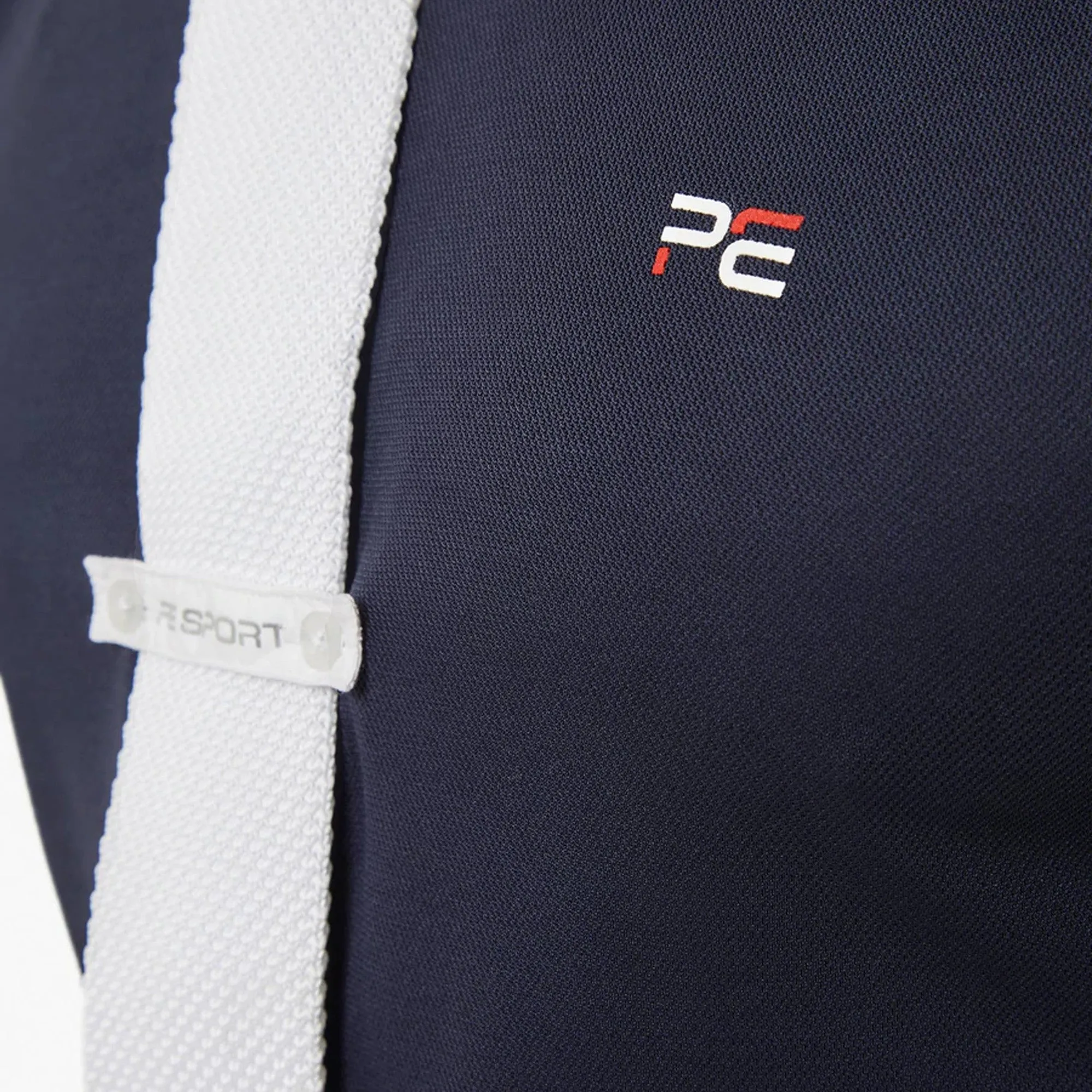 Premier Equine Antonio Mens Short Sleeved Show Shirt - Navy