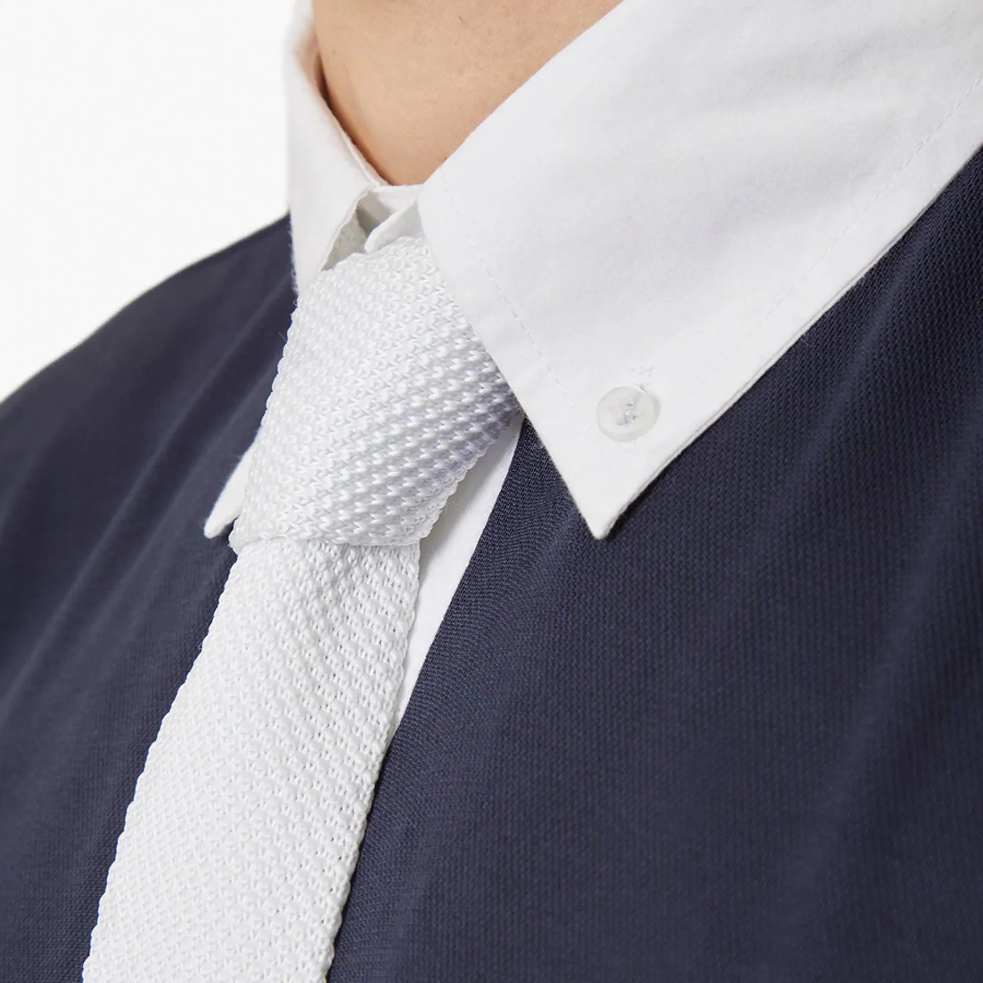Premier Equine Antonio Mens Short Sleeved Show Shirt - Navy