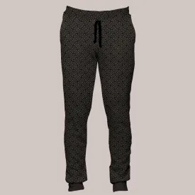 Psychedelic Joggers (UV/RGB, Eco-Friendly, Unisex, Fleece-Lined) | SAYAGATA