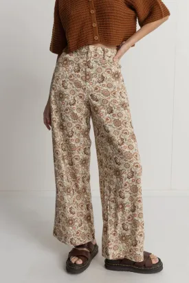 Rhythm Raya Paisley Wide Leg Pant