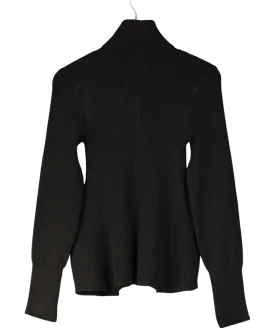 River Island Black Turtleneck Long Sleeve Mini Dress UK 8