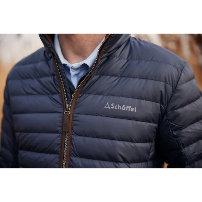 Schoffel Mens Hallaton Down Jacket - True Navy