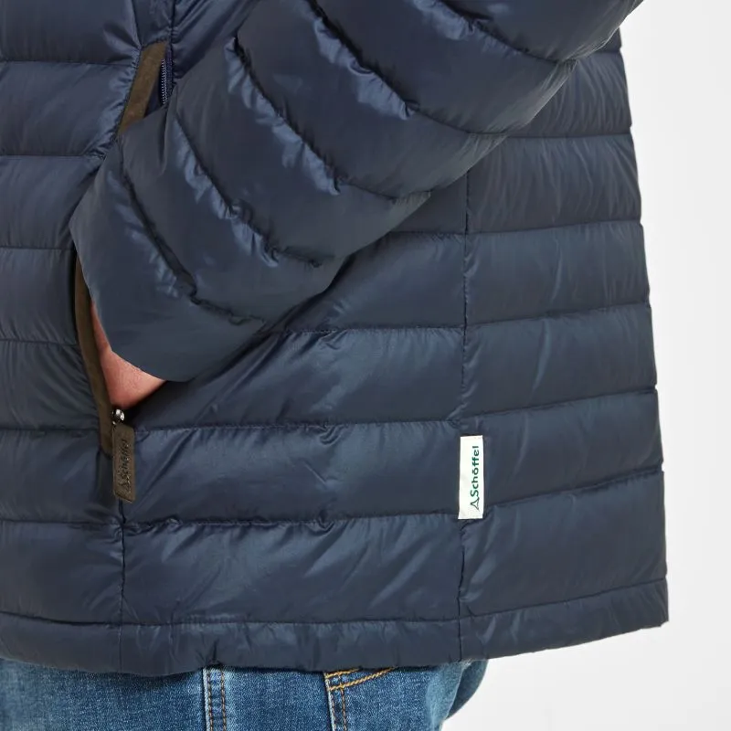 Schoffel Mens Hallaton Down Jacket - True Navy