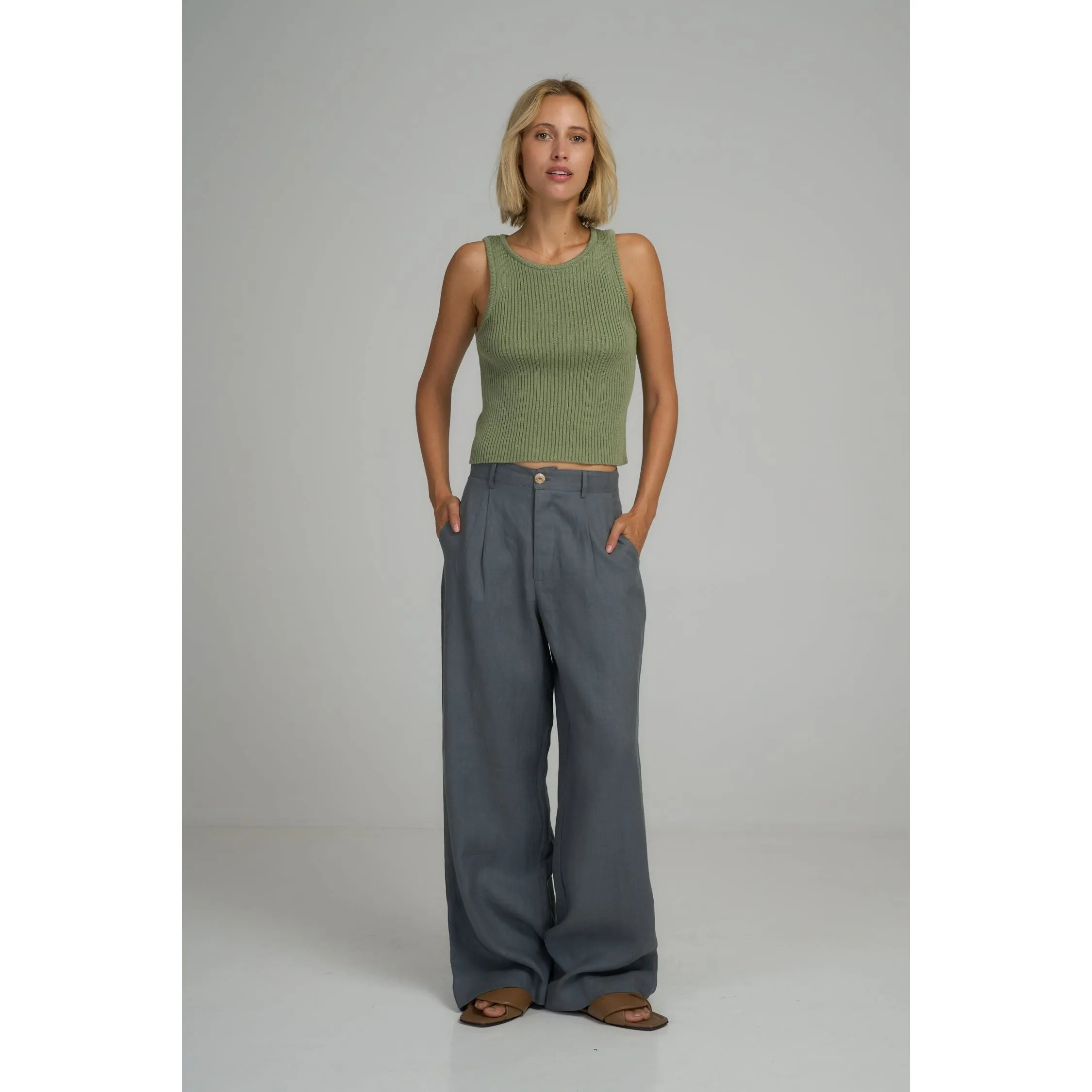 Shiva Pant - Slate
