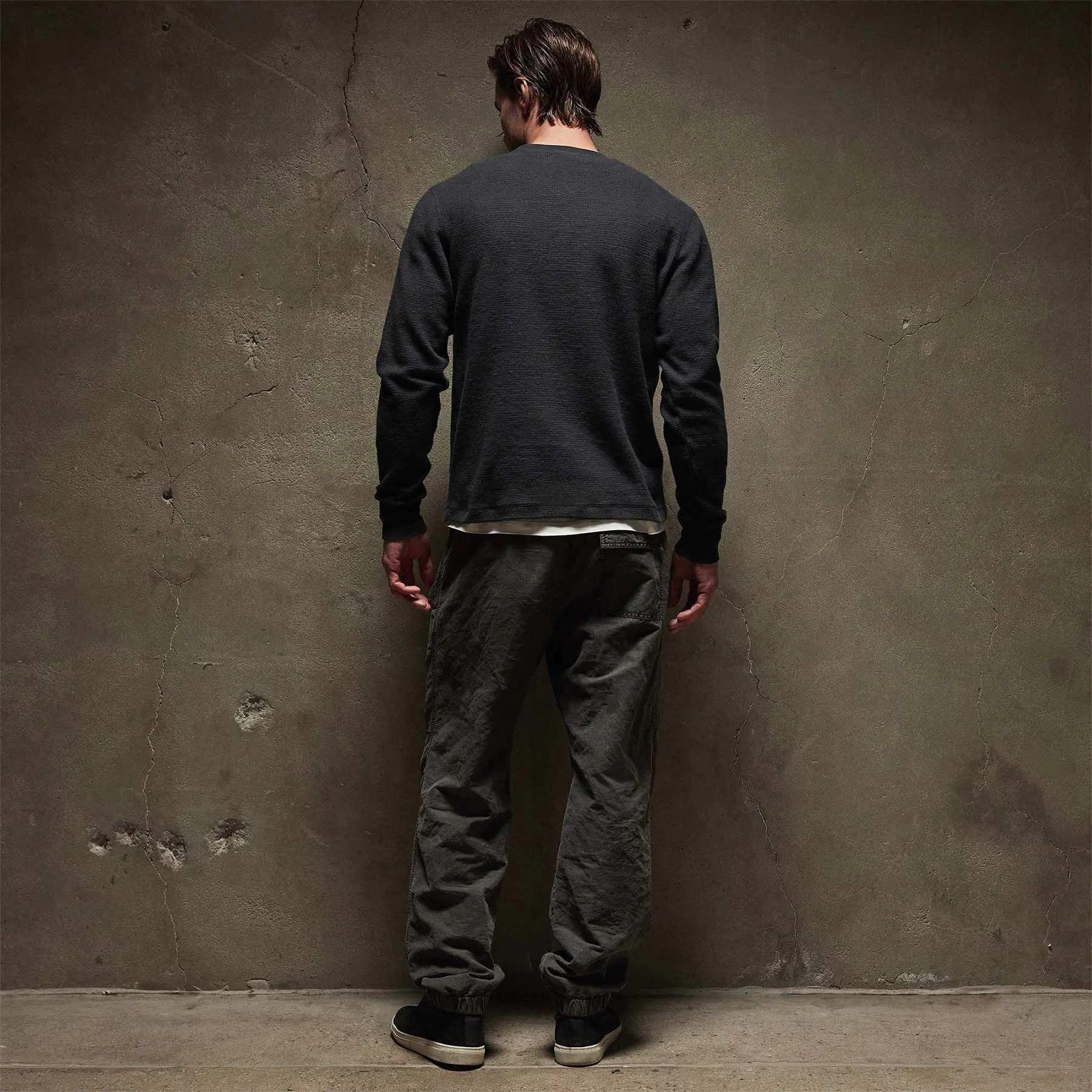 Thermal Knit Henley - Magma
