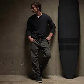 Thermal Knit Henley - Magma