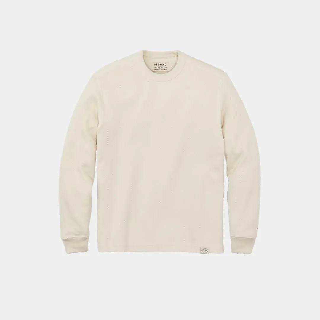 Waffle Knit Thermal Crewneck