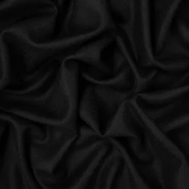 Wool Suiting Light Weight Design-60 Black